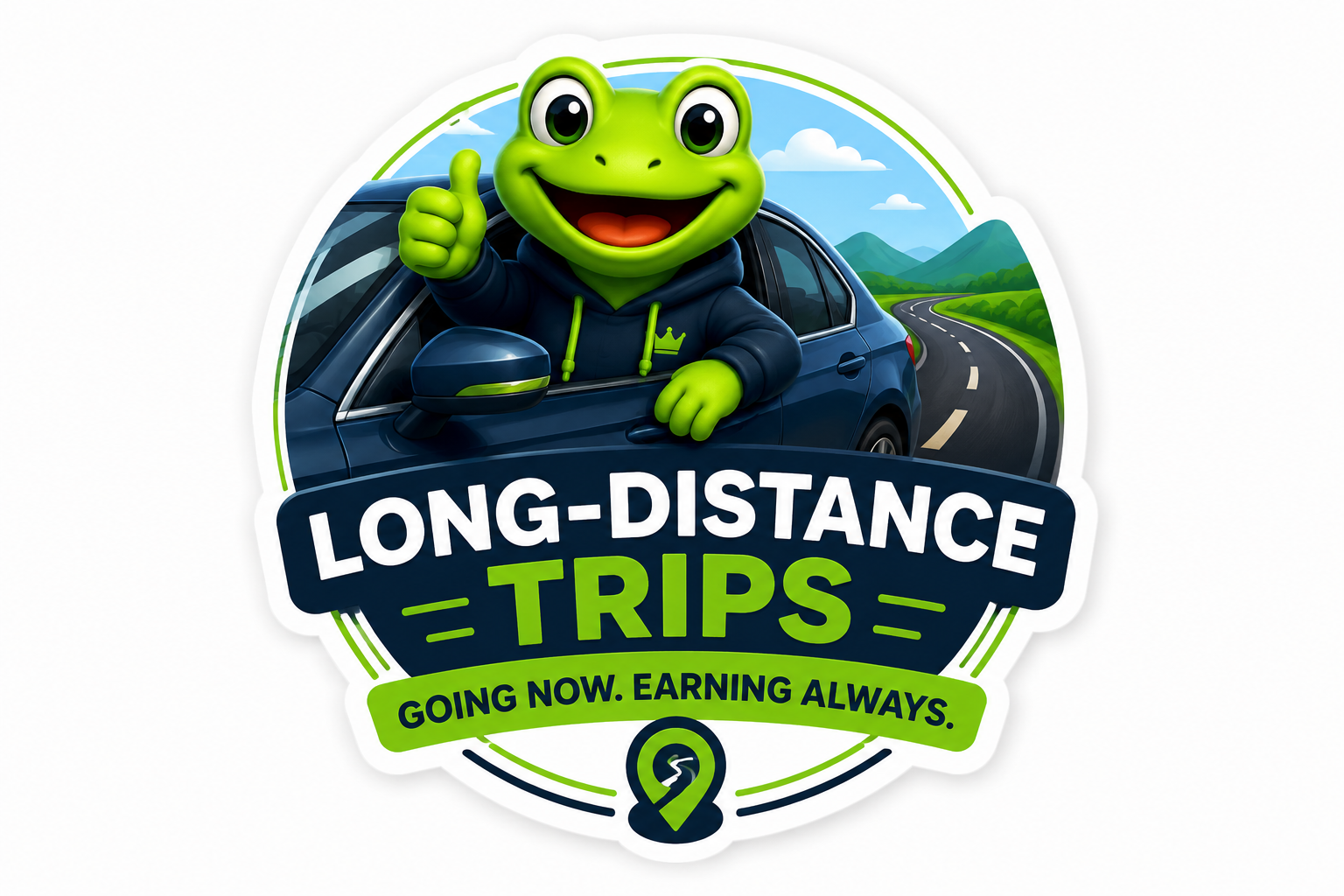 HopDrop — Long-distance trips. Going now. Earning always.